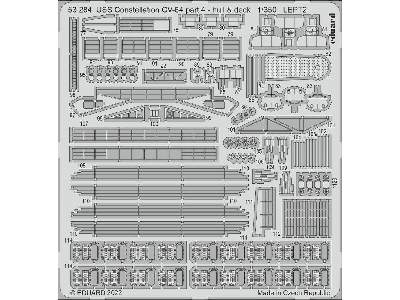 USS Constellation CV-64 part 4 - hull & deck 1/350 - image 2