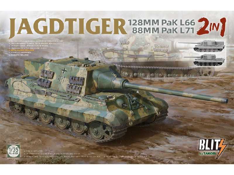 Jagdtiger 128 mm Pak L66 & 88mm Pak L71 2 in 1 - image 1