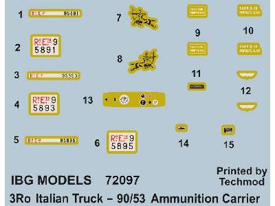 3Ro Italian Truck 90/53 Ammunition Carrier - image 13