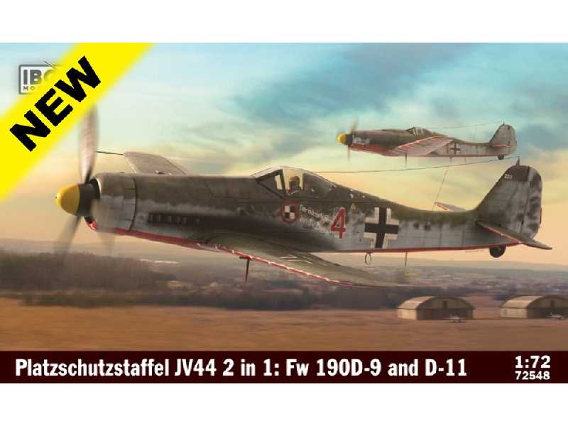 Platzschutzstaffel JV44 2 in 1: Fw 190D-9 and D-11 - image 1