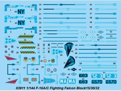 F-16a/c Fighting Falcon Block15/30/32 - image 3