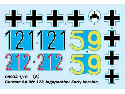German Sd.Kfz 173 Jagdpanther Early Version - image 3