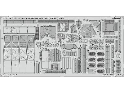 USS Constellation CV-64 part 5 - island 1/350 - TRUMPETER - image 2