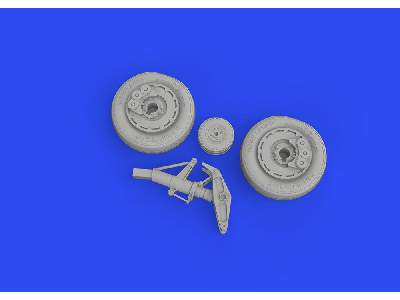 A-1J wheels 1/48 - TAMIYA - image 2