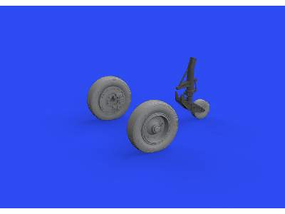 A-1J wheels 1/48 - TAMIYA - image 3