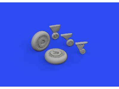 F4F-3 wheels early 1/48 - EDUARD - image 3