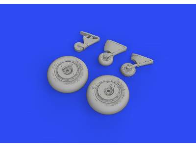 F4F-3 wheels early 1/48 - EDUARD - image 7