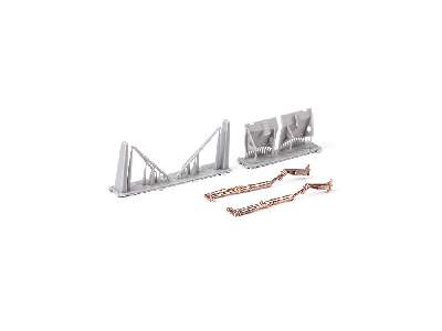 F4F undercarriage legs BRONZE 1/48 - EDUARD - image 4