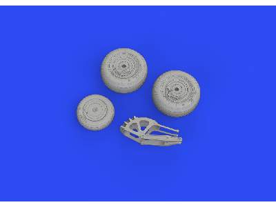 Su-25 wheels 1/48 - ZVEZDA - image 9