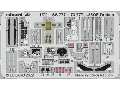 J-35ÖE Draken 1/72 - HOBBY 2000 - image 1