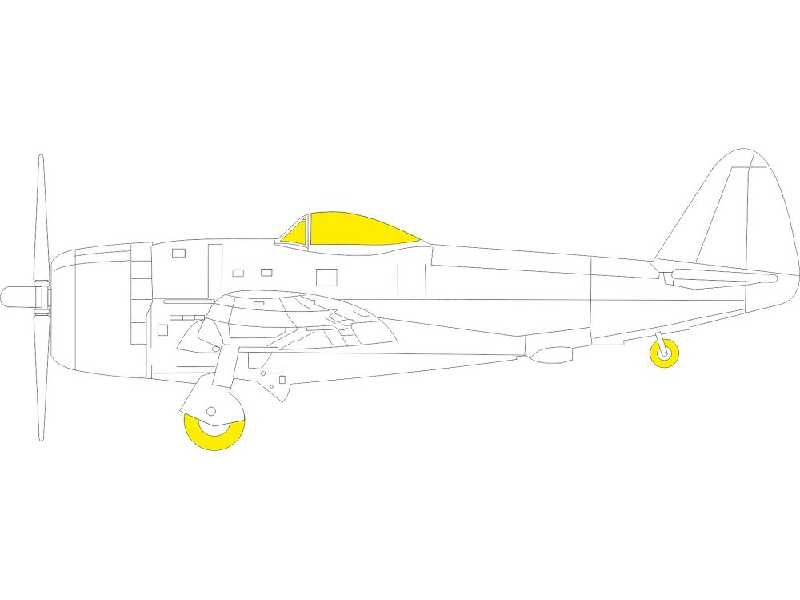 P-47D Bubbletop TFace 1/48 - TAMIYA - image 1
