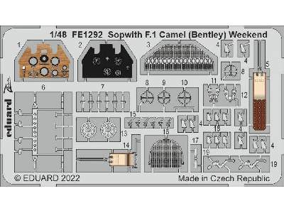 Camel (Bentley) Weekend 1/48 - Eduard - image 1