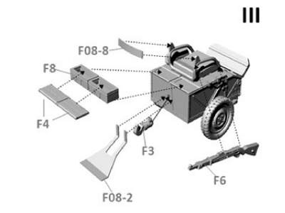 Two-horse carriage for Bofors 37 mm wz.36 - image 4