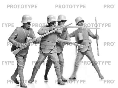 WWI German Infantry In аrmor - image 4
