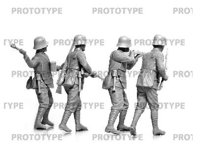 WWI German Infantry In аrmor - image 5