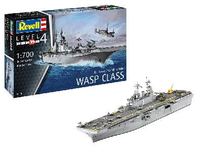 Assault Carrier USS WASP CLASS Model Set - image 1