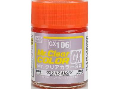 Gx106 Clear Orange - image 1