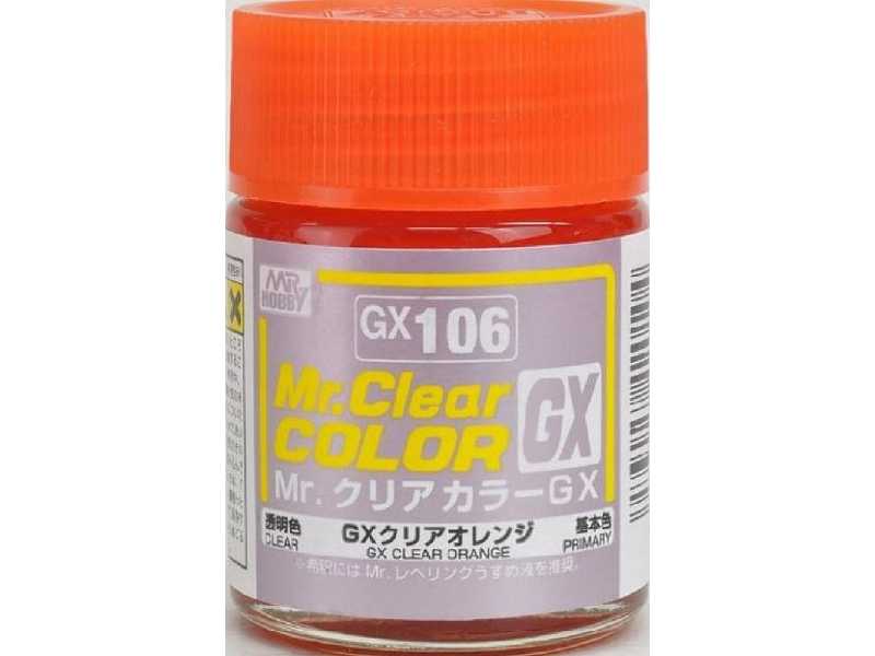 Gx106 Clear Orange - image 1