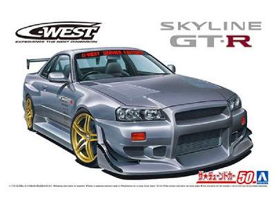 Tc#50 C-west Bnr34 Skyline Gt-r '02 Nissan - image 1