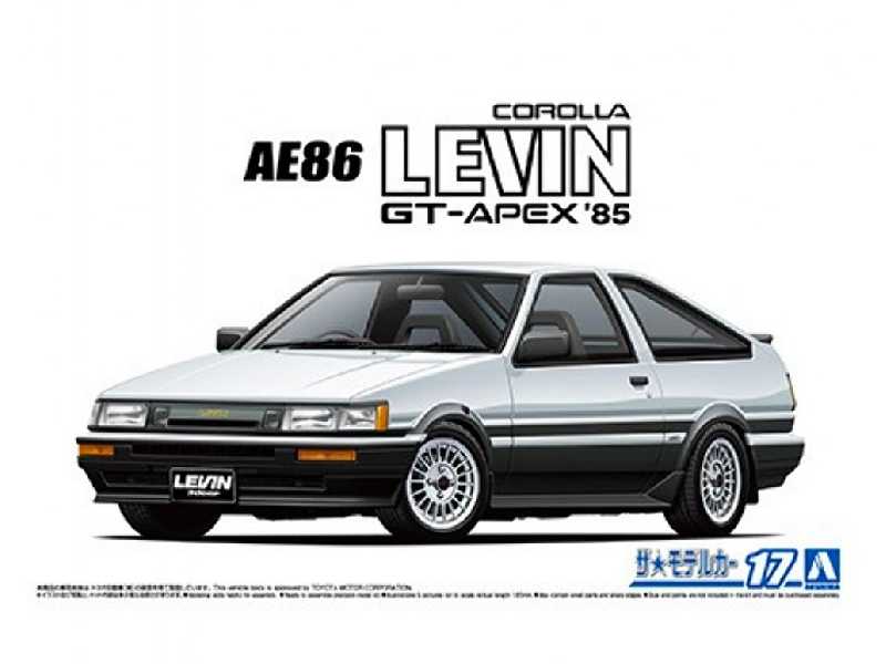 Mc#17 Toyota Ae86 Corolla Levin Gt-apex '85 - image 1