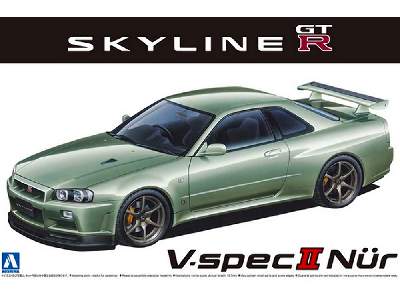 Mc#134 Nissan Bnr34 Skyline Gt-r V-spec Ii Nur. '02 - image 1