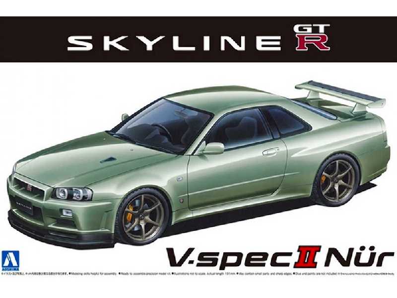 Mc#134 Nissan Bnr34 Skyline Gt-r V-spec Ii Nur. '02 - image 1