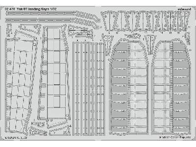 Yak-9T landing flaps 1/32 - ICM - image 1