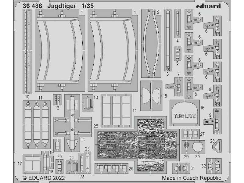 Jagdtiger 1/35 - HOBBY BOSS - image 1