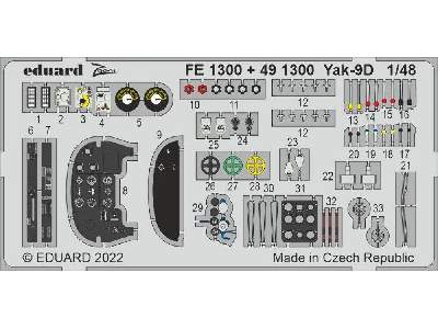 Yak-9D 1/48 - ZVEZDA - image 1