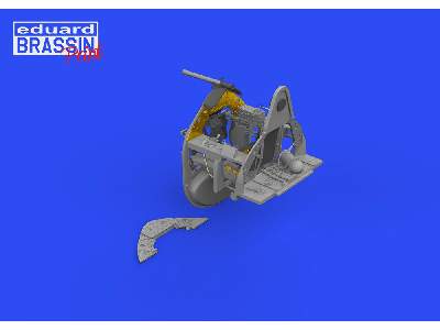 F4F-3 cockpit w/  telescopic gun sight PRINT 1/48 - EDUARD - image 1