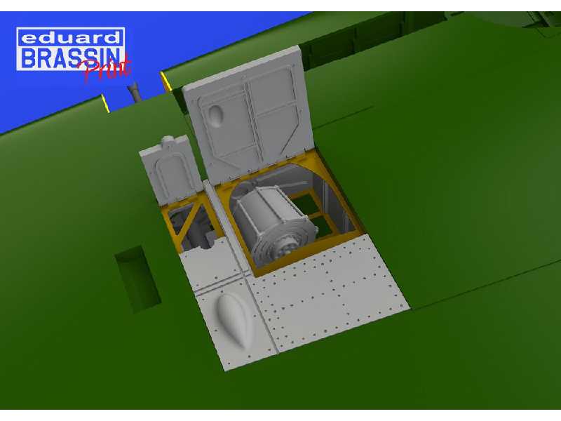 A6M2 gun bays PRINT 1/48 - EDUARD - image 1