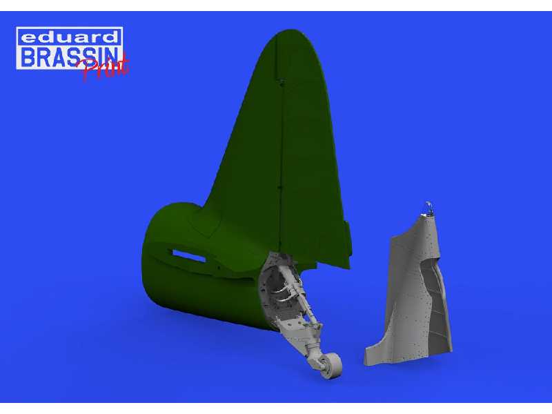 A6M2 tailwheel PRINT 1/48 - EDUARD - image 1