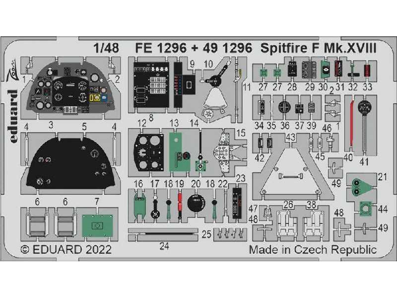 Spitfire F Mk. XVIII 1/48 - AIRFIX - image 1