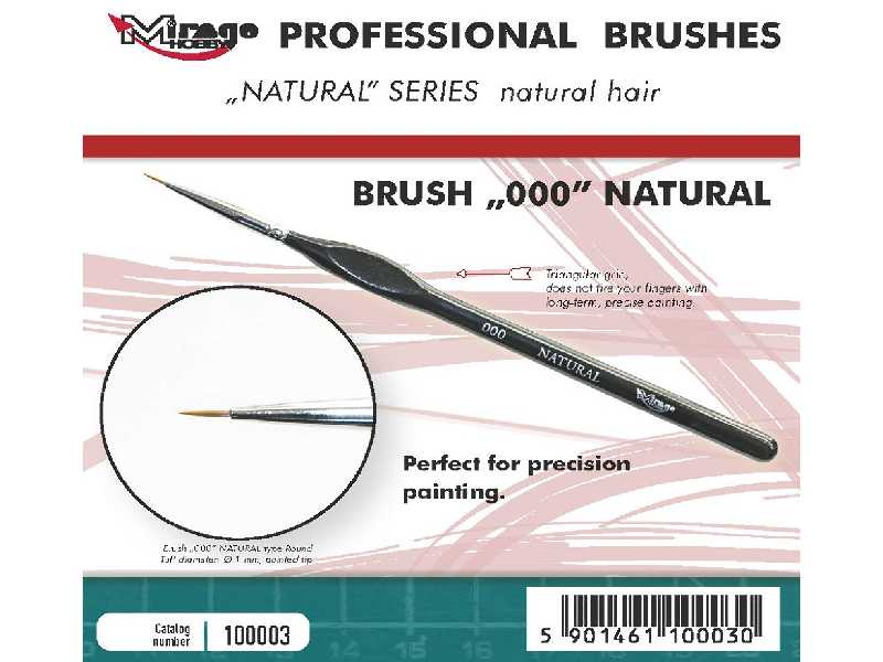 Brush 000 Natural - image 1