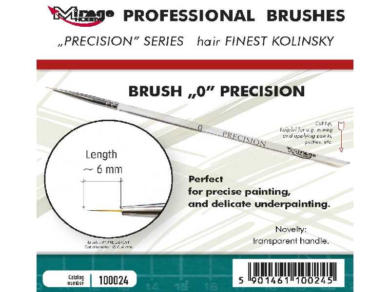 Brush 0 Precision Kolinsky - image 1