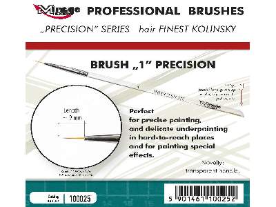 Brush 1 Precision Kolinsky - image 1