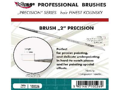 Brush 2 Precision Kolinsky - image 1