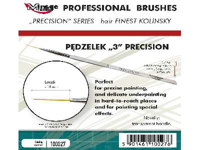 Brush 3 Precision Kolinsky - image 1