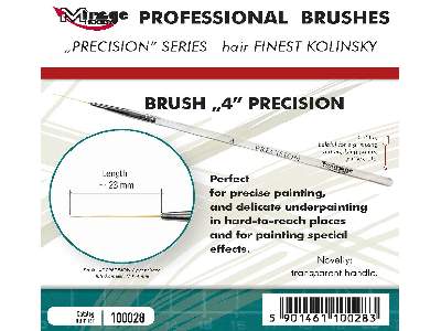 Brush 4 Precision Kolinsky - image 1