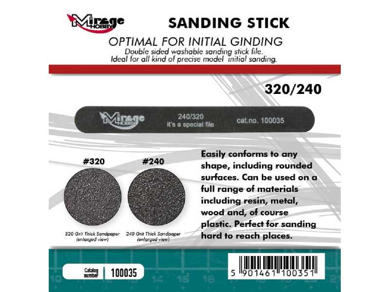 Sanding Stick 240/320 - image 1