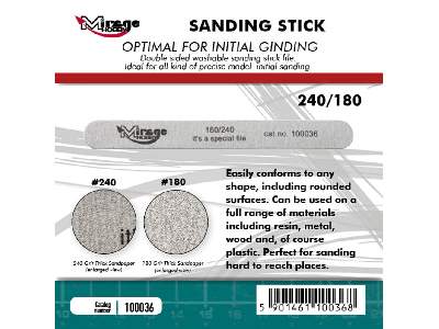 Sanding Stick 180/240 - image 1