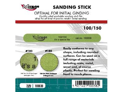 Sanding Stick 100/150 - image 1