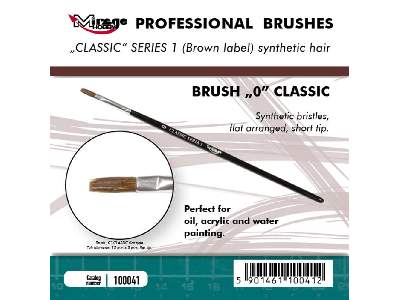 Brush 0 Classic Series 1 (Brown Label) - image 1