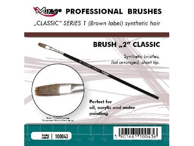 Brush 2 Classic Series 1 (Brown Label) - image 1