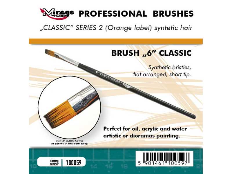 Brush 6 Classic Series 2 (Orange Label) - image 1 Brush 6 Classic Series 2 (Orange Label) - image 1