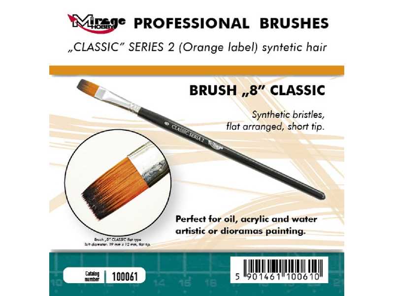 Brush 8 Classic Series 2 (Orange Label) - image 1 Brush 8 Classic Series 2 (Orange Label) - image 1