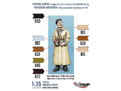 Oficer Broni Pancernej (Rok 1939) (Resin Kit) - image 2