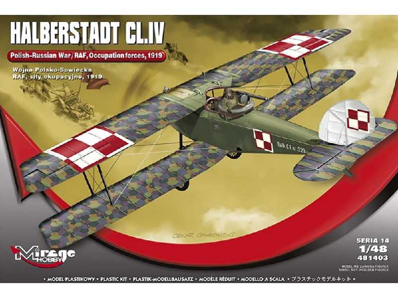 Halberstadt Cl.Iv Wojna Polsko-sowiecka / Si³y Okupacyjne Raf 1919 - image 1 Halberstadt Cl.Iv Wojna Polsko-sowiecka / Si³y Okupacyjne Raf 1919 - image 1