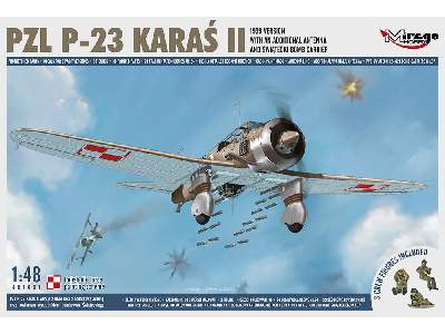 Pzl P-23 Kara&#182; Ii Z Figurkami (1939 Version) - Profi Set - image 1