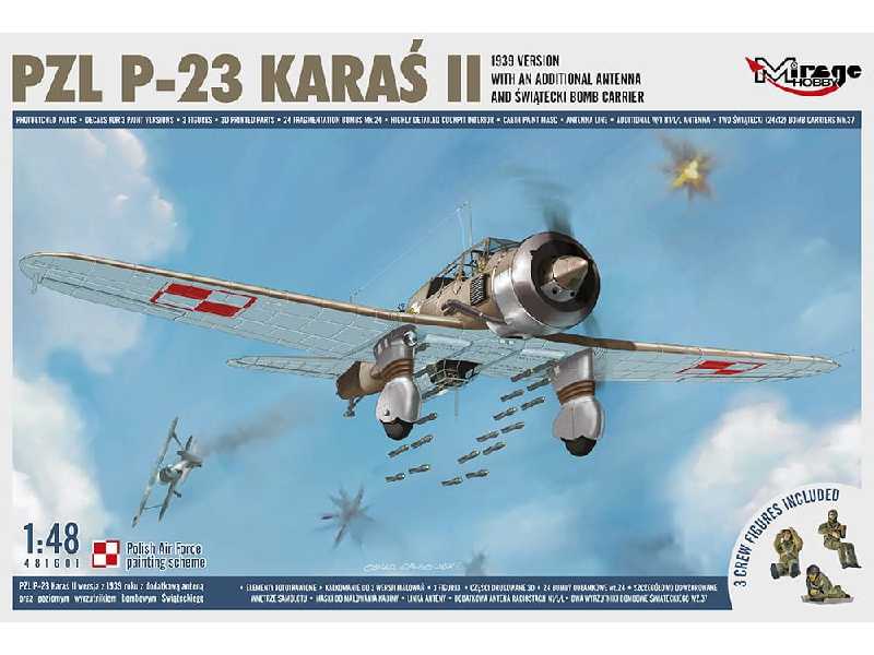 Pzl P-23 Kara&#182; Ii Z Figurkami (1939 Version) - Profi Set - image 1